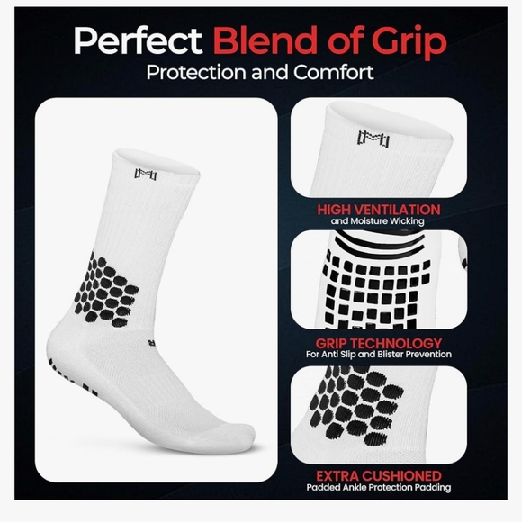 Soccer Grip Socks - Picture 3 of 8